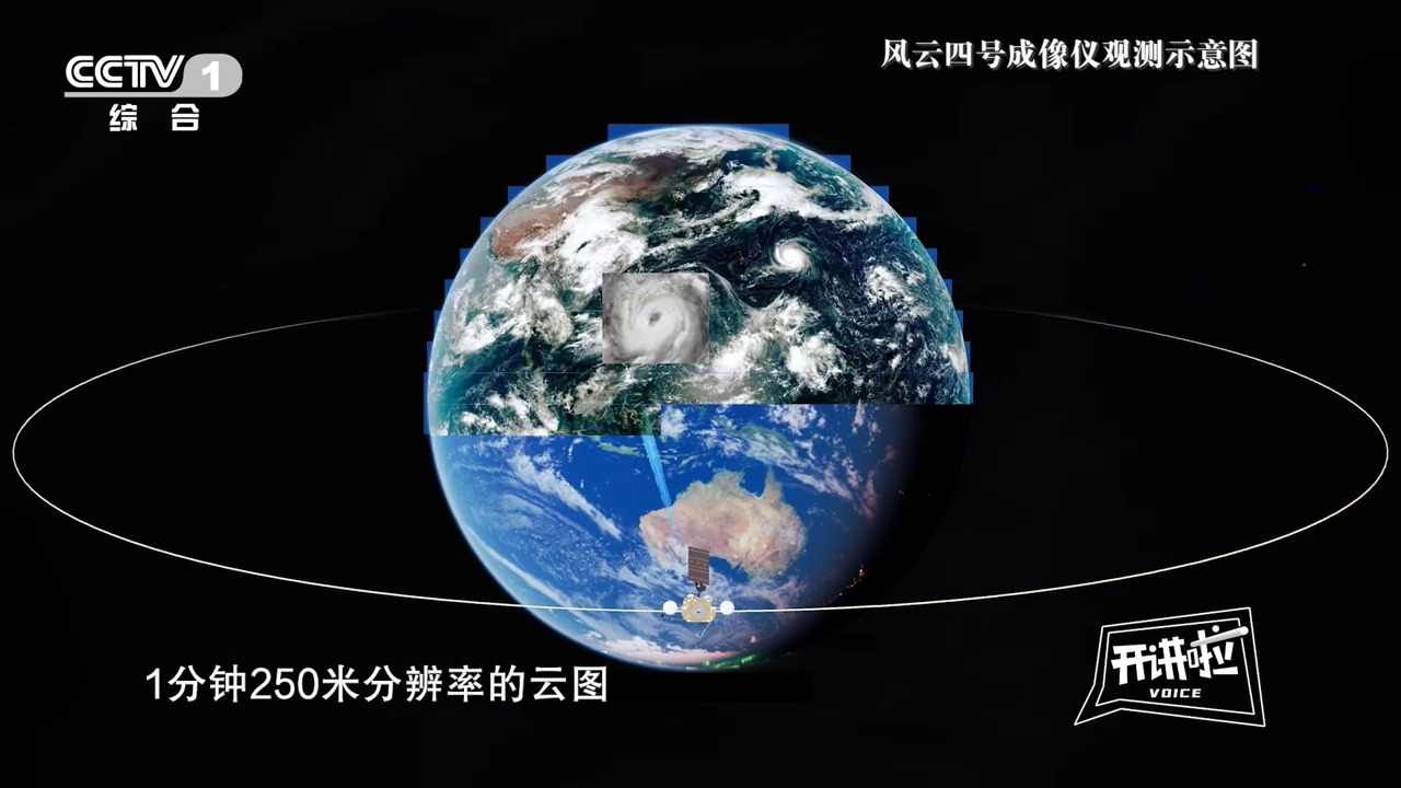 天气预报的卫星云图用上了中国“照”