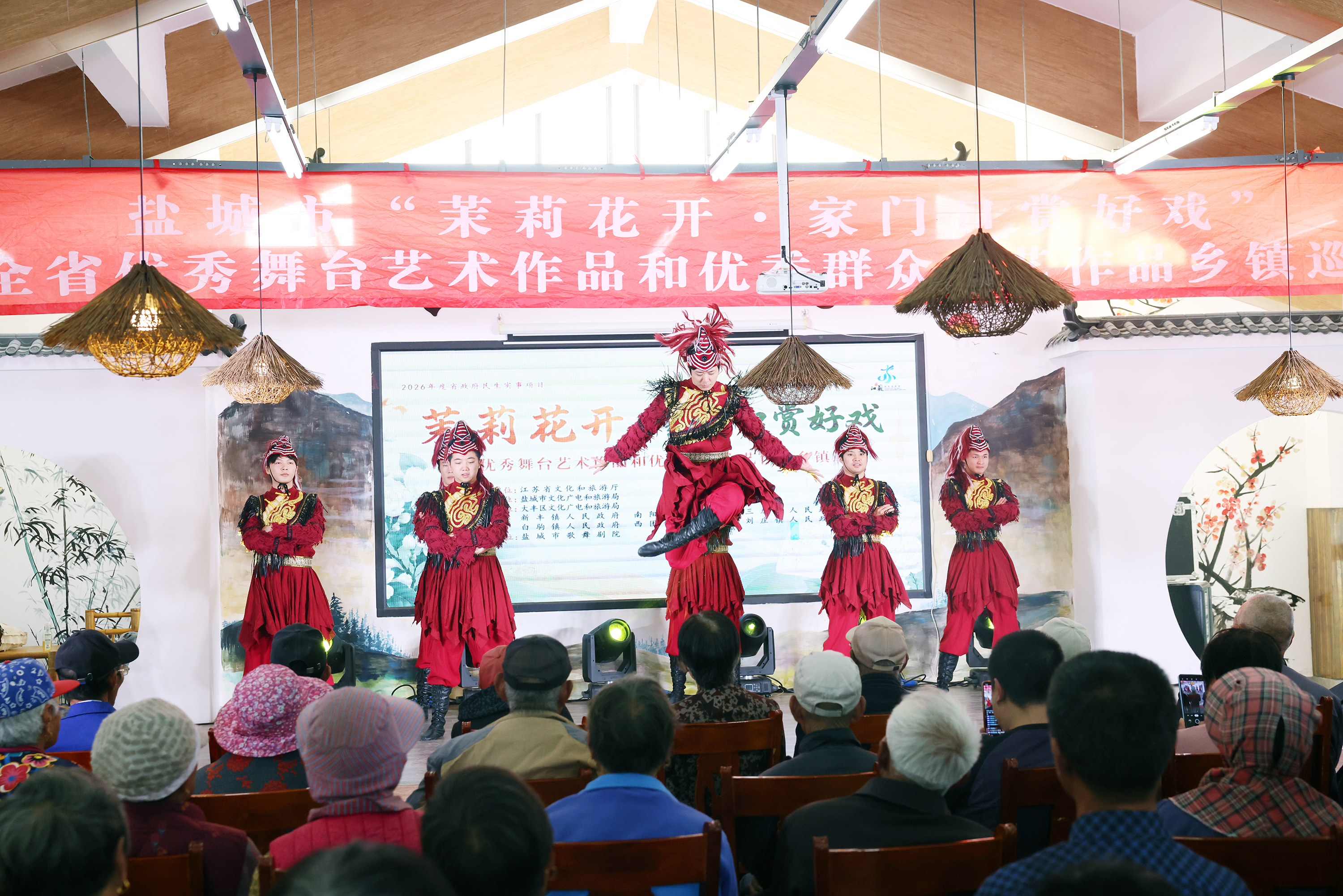省级惠民巡演走进刘庄镇良好村